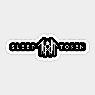 sleep token icon white Sticker